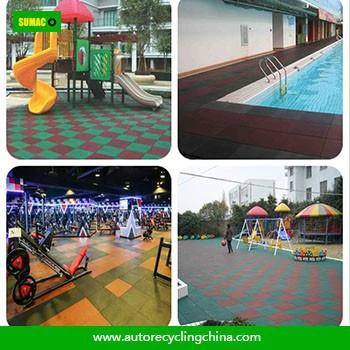 Rubber Mat Floor Tile Making Machinery